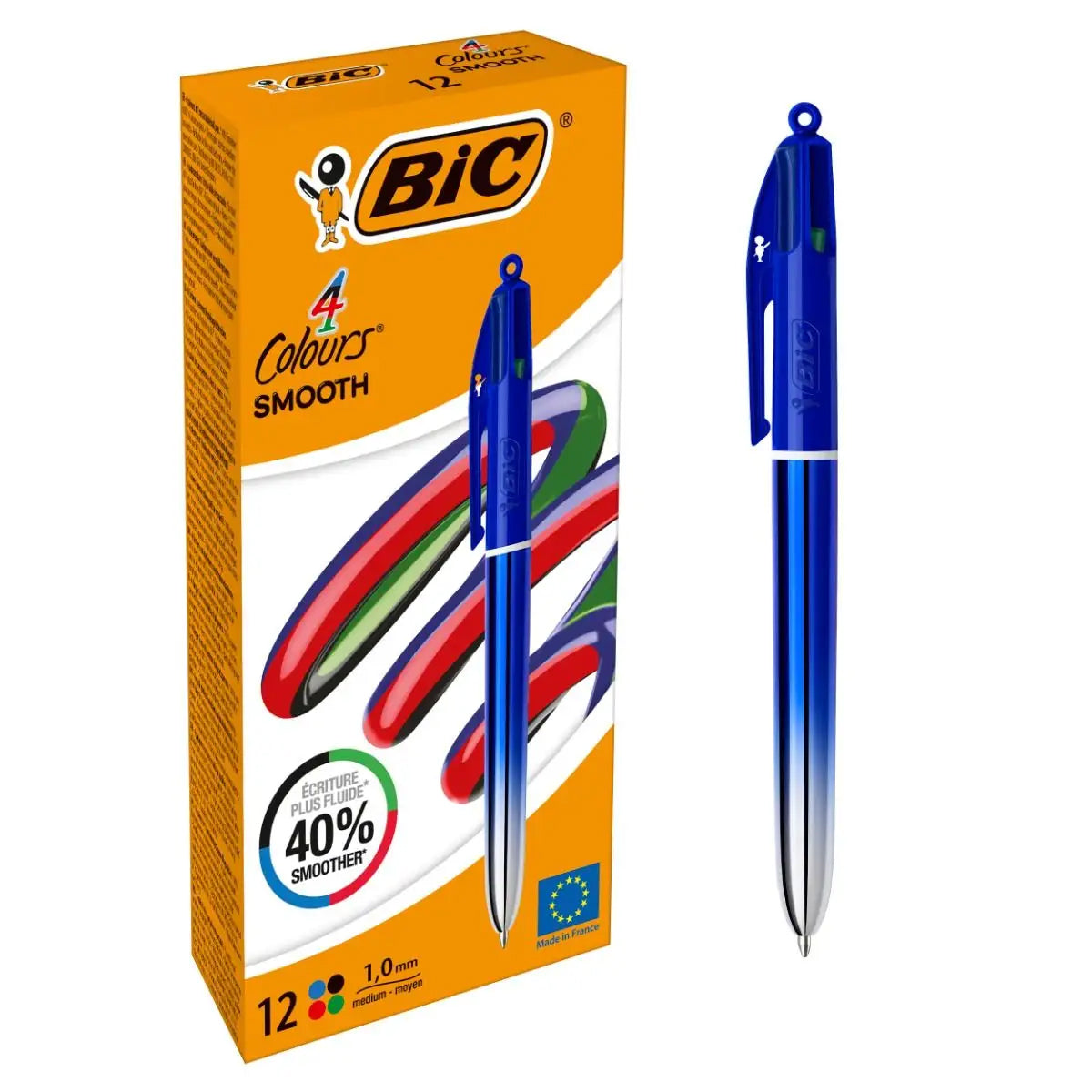 PIX CU MECANISM 4 CULORI SMOOTH GRAD BIC