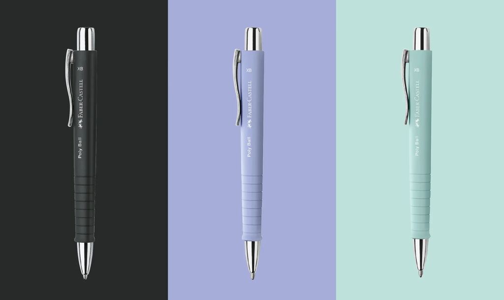 PIX CU MECANISM SI GRIP LILA IRIS 2025 POLY BALL FABER-CASTELL