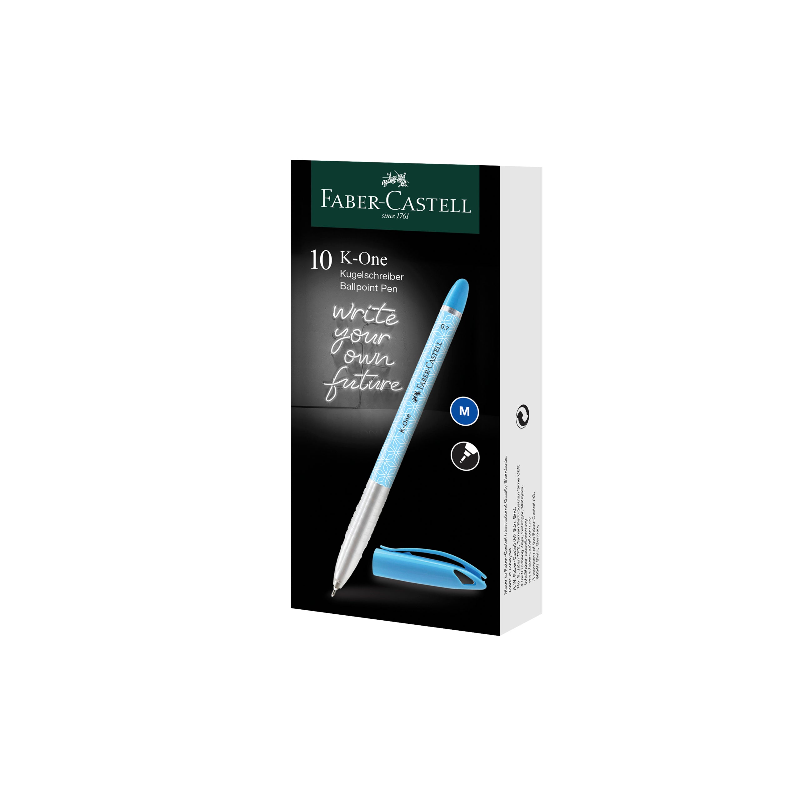 PIX UNICA FOLOSINTA 0.7MM ALBASTRU K1 FABER-CASTELL