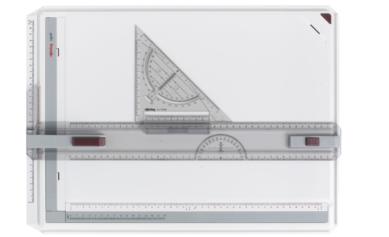 PLANSETA PROIECTARE A3 RAPID CU GEANTA PLASTIC ROTRING