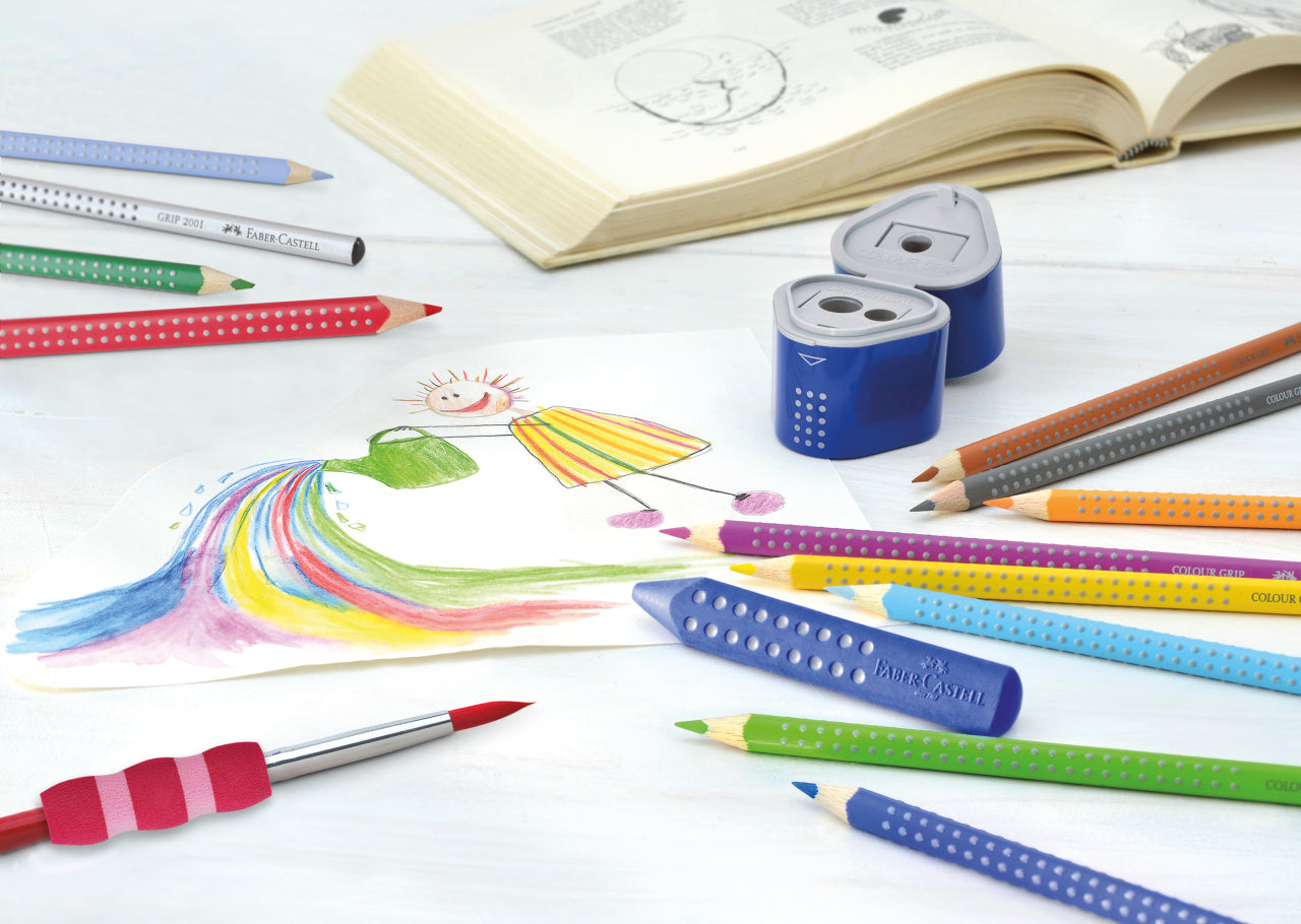 RADIERA CREION GRIP 2001 ROSIE/ALBASTRA FABER-CASTELL