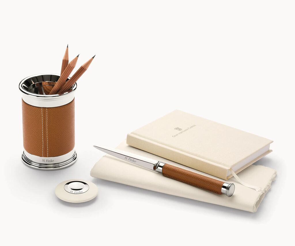 RADIERA CREION ROTUNDA METAL-PLATINA GRAF VON FABER-CASTELL