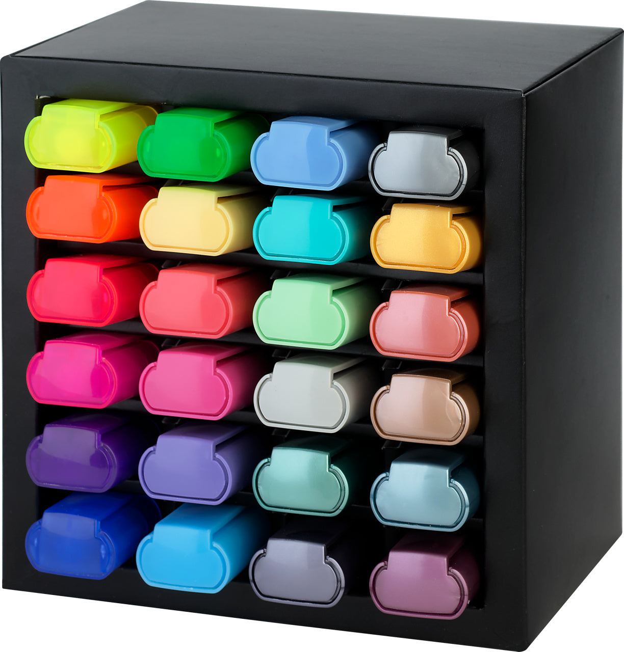 SET BIROU 24 BUC TEXTMARKER 46 FABER-CASTELL
