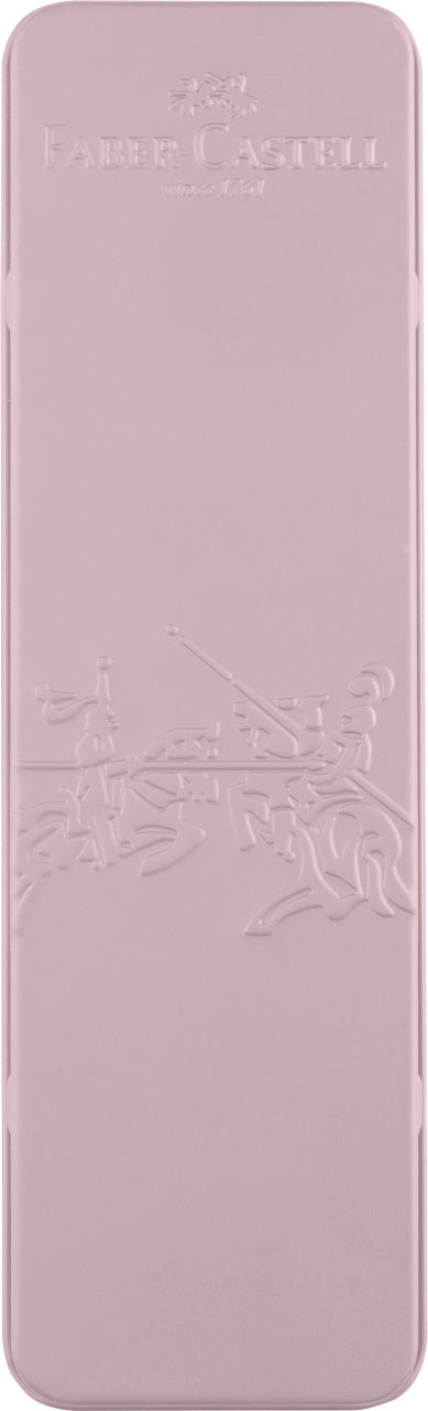 SET CADOU STILOU SPARKLE ROSE METALIC M FABER-CASTELL