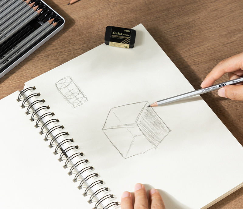 SKETCH BOOK A4 60 FILE 160G LANDSCAPE DMAST BY PEBEO