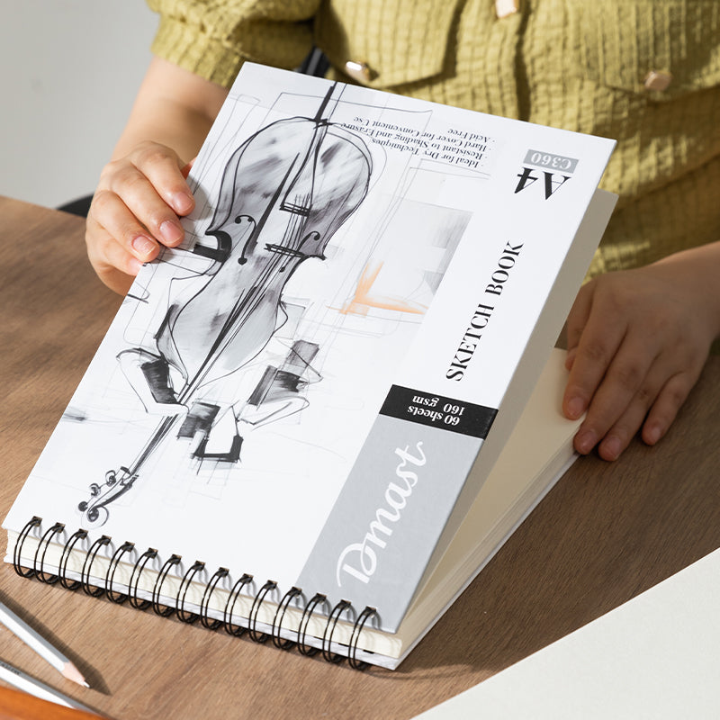 SKETCH BOOK A4 60 FILE 160G PORTRET DMAST BY PEBEO