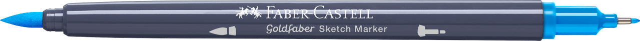 SKETCH MARKER 2 CAPETE ALBASTRU AZUR 449 GOLDFABER FABER-CASTELL
