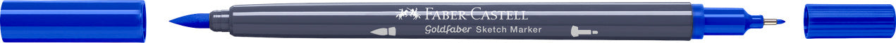 SKETCH MARKER 2 CAPETE ALBASTRU HELIU ROSCAT 151 GOLDFABER FABER-CASTELL