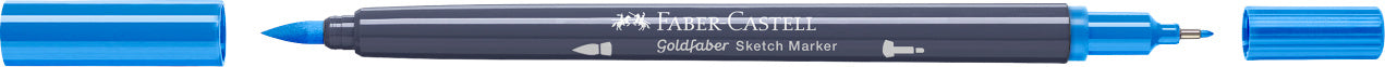 SKETCH MARKER 2 CAPETE ALBASTRU MARIN 451 GOLDFABER FABER-CASTELL