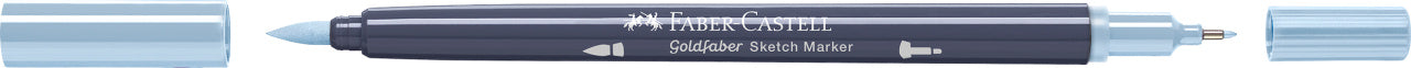 SKETCH MARKER 2 CAPETE BLEU PORUMBEL DESCHIS 452 GOLDFABER FABER-CASTELL