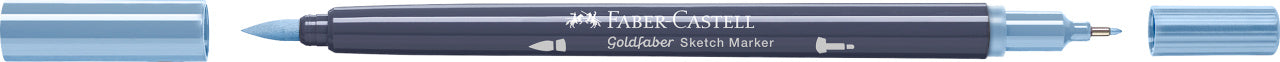 SKETCH MARKER 2 CAPETE BLEU PORUMBEL INCHIS 453 GOLDFABER FABER-CASTELL