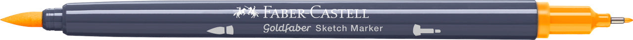 SKETCH MARKER 2 CAPETE GALBEN CROM INCHIS 109 GOLDFABER FABER-CASTELL