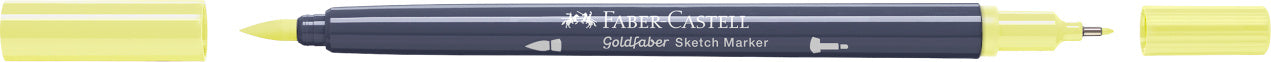 SKETCH MARKER 2 CAPETE GALBEN DESCHIS GLAZURAT 104 GOLDFABER FABER-CASTELL