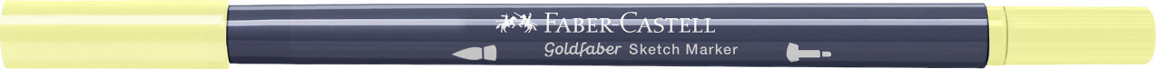 SKETCH MARKER 2 CAPETE GALBEN DESCHIS GLAZURAT 104 GOLDFABER FABER-CASTELL