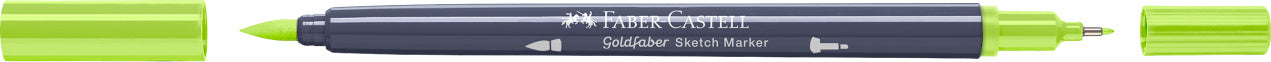 SKETCH MARKER 2 CAPETE GALBEN LIME 207 GOLDFABER FABER-CASTELL