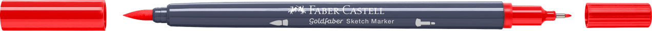 SKETCH MARKER 2 CAPETE ROSU SCARLET 118 GOLDFABER FABER-CASTELL
