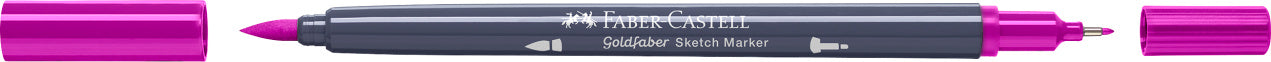SKETCH MARKER 2 CAPETE ROZ PURPURIU MEDIU 125 GOLDFABER FABER-CASTELL