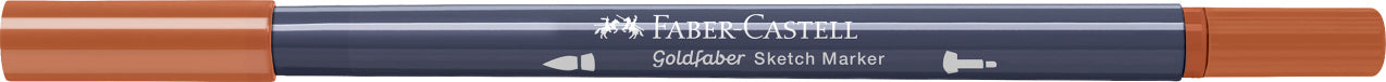 SKETCH MARKER 2 CAPETE SIENA ARS DESCHIS 383 GOLDFABER FABER-CASTELL