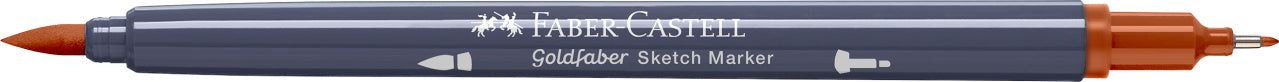 SKETCH MARKER 2 CAPETE SIENA ARS DESCHIS 383 GOLDFABER FABER-CASTELL