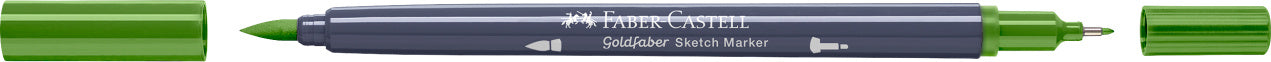 SKETCH MARKER 2 CAPETE VERDE PAMANTIU GALBUI 168 GOLDFABER FABER-CASTELL