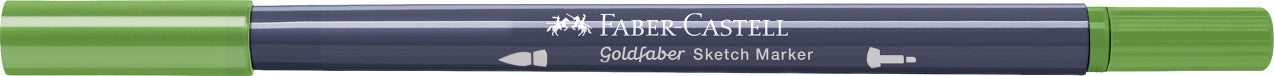 SKETCH MARKER 2 CAPETE VERDE PAMANTIU GALBUI 168 GOLDFABER FABER-CASTELL