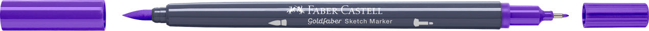 SKETCH MARKER 2 CAPETE VIOLET PURPURIU 136 GOLDFABER FABER-CASTELL