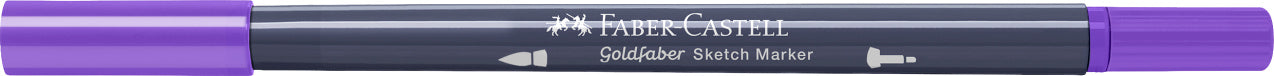 SKETCH MARKER 2 CAPETE VIOLET PURPURIU 136 GOLDFABER FABER-CASTELL
