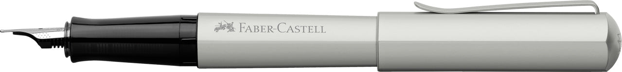 STILOU HEXO ARGINTIU MAT F FABER-CASTELL