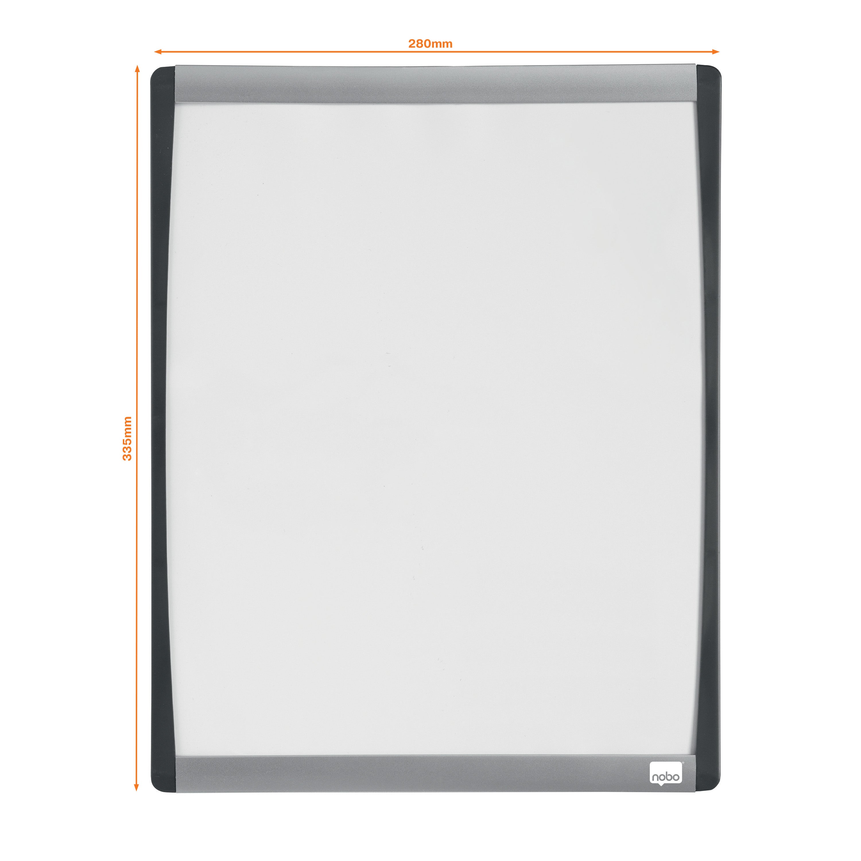 TABLA MAGNETICA 35*28 CM + ACCESORII ALBA RAMA GRI NOBO