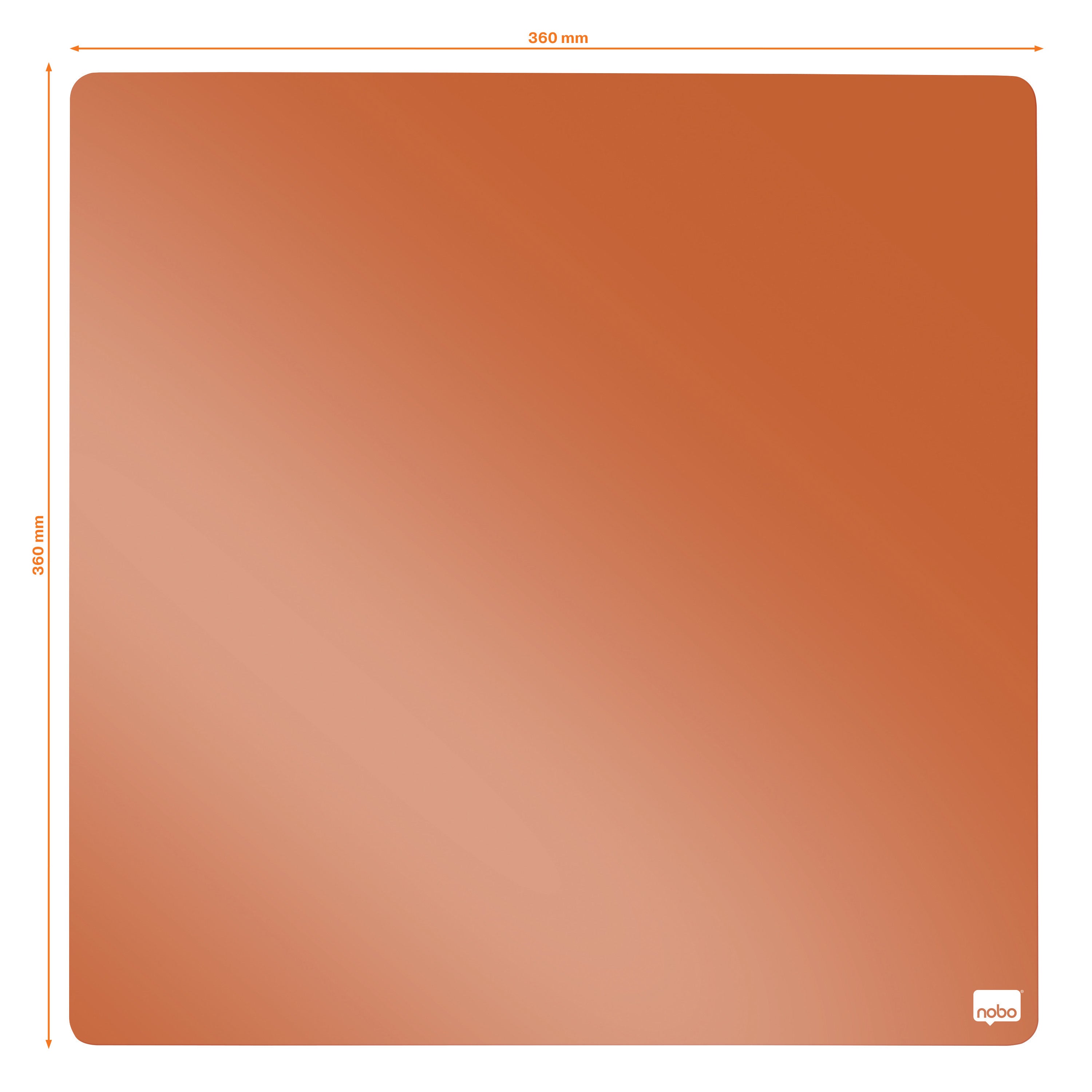 TABLA MAGNETICA PLASTIC 36*36 CM ARAMIE NOBO