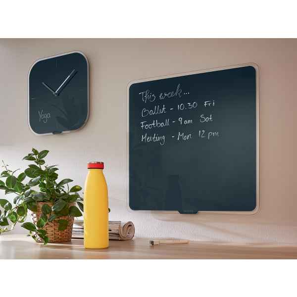 TABLA MAGNETICA STICLA 45 x 45 CM GRI ANTRACIT COSY LEITZ