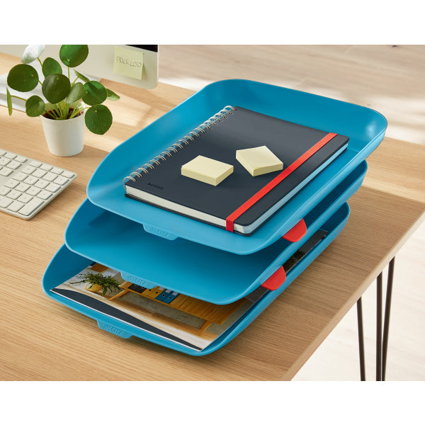 TAVITA DOCUMENTE ALBASTRU CELEST 3/SET COSY LEITZ