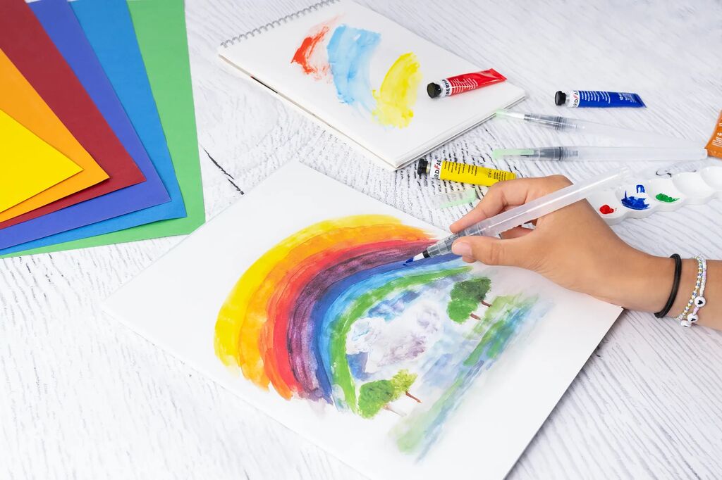 TEMPERA 10 CULORI 12 ML CUT PLASTIC EBERHARD FABER