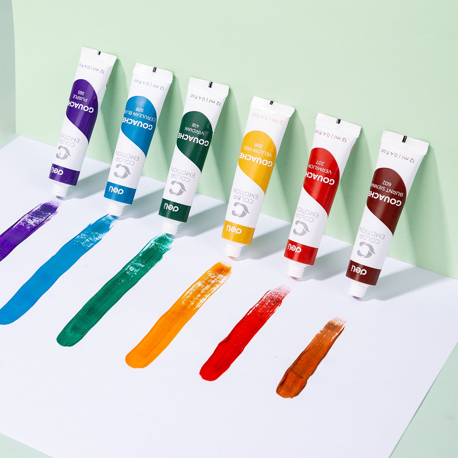 TEMPERA 24 CULORI 12ML DELI