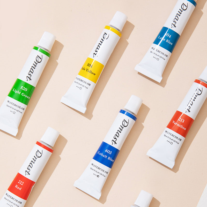 TEMPERA ACUARELA 12 CULORI 12 ML DMAST BY PEBEO
