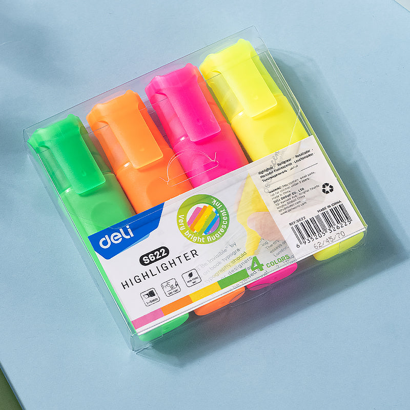 TEXTMARKER SET 4 ACCENT S621 DELI
