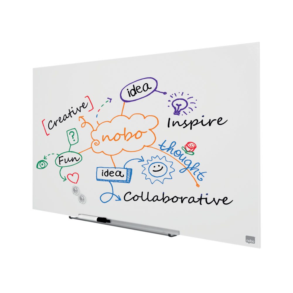 WHITEBOARD MAGNETIC STICLA WIDESCREEN 45