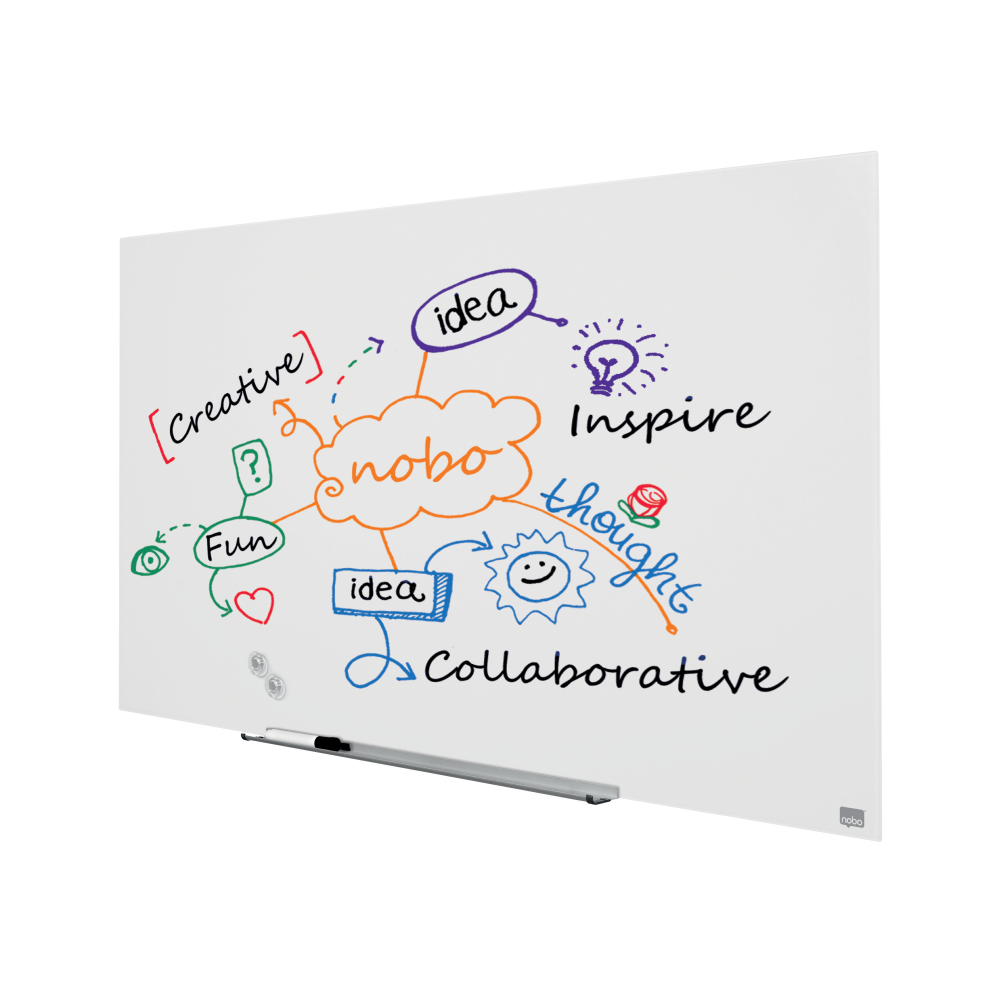 WHITEBOARD MAGNETIC STICLA WIDESCREEN 57