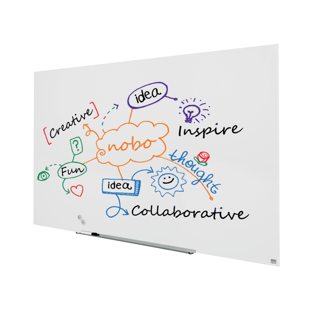 WHITEBOARD MAGNETIC STICLA WIDESCREEN 85