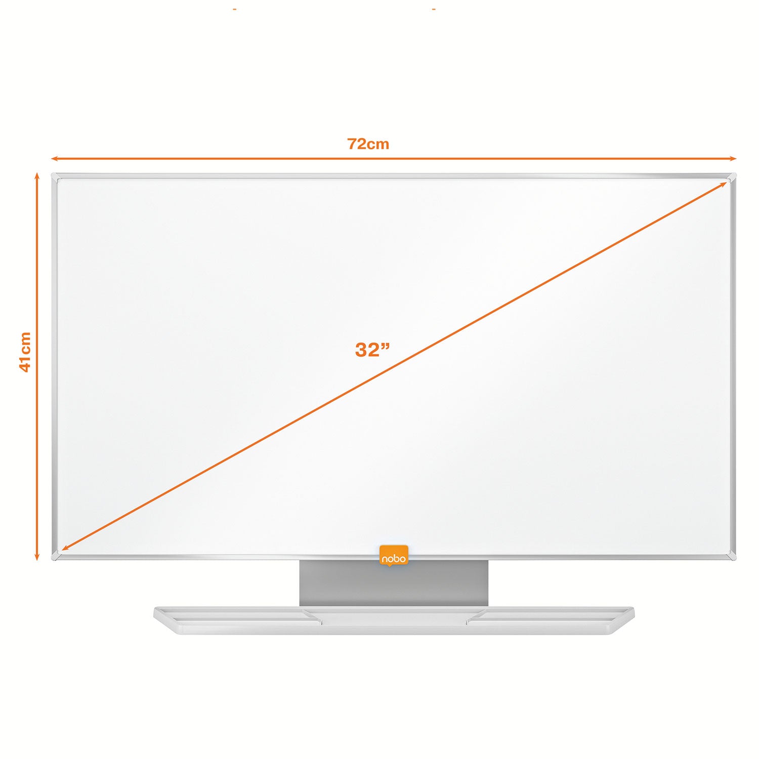 WHITEBOARD MAGNETIC WIDESCREEN 32