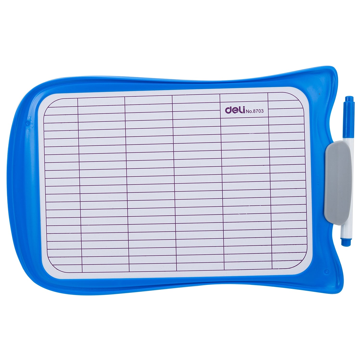 WHITEBOARD SCOLAR CU RAMA PLASTIC 30*21CM DELI