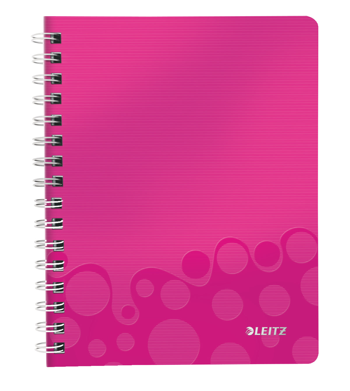 CAIET BIROU SPIRA A5 DICTANDO ROZ COPERTA PP WOW LEITZ