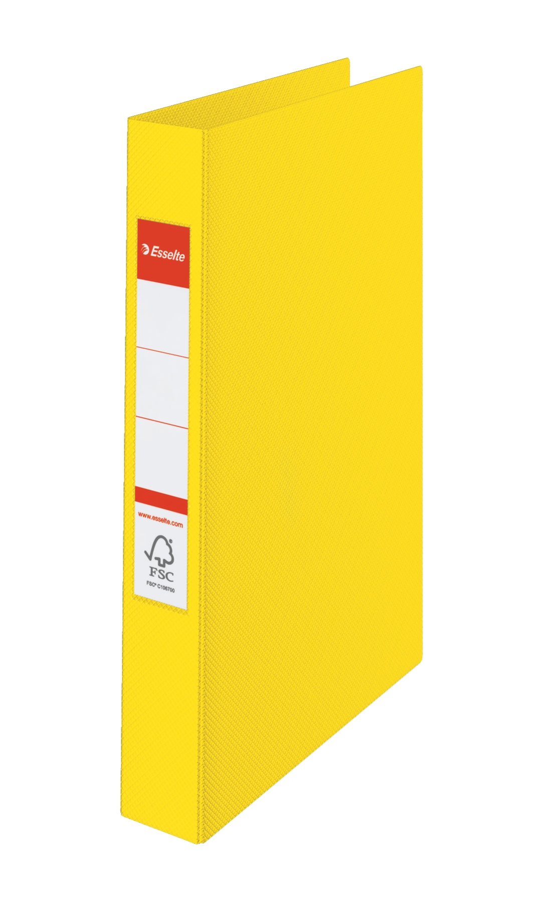 CAIET MECANIC A4 2 INELE 25MM/42MM GALBEN STANDARD ESSELTE
