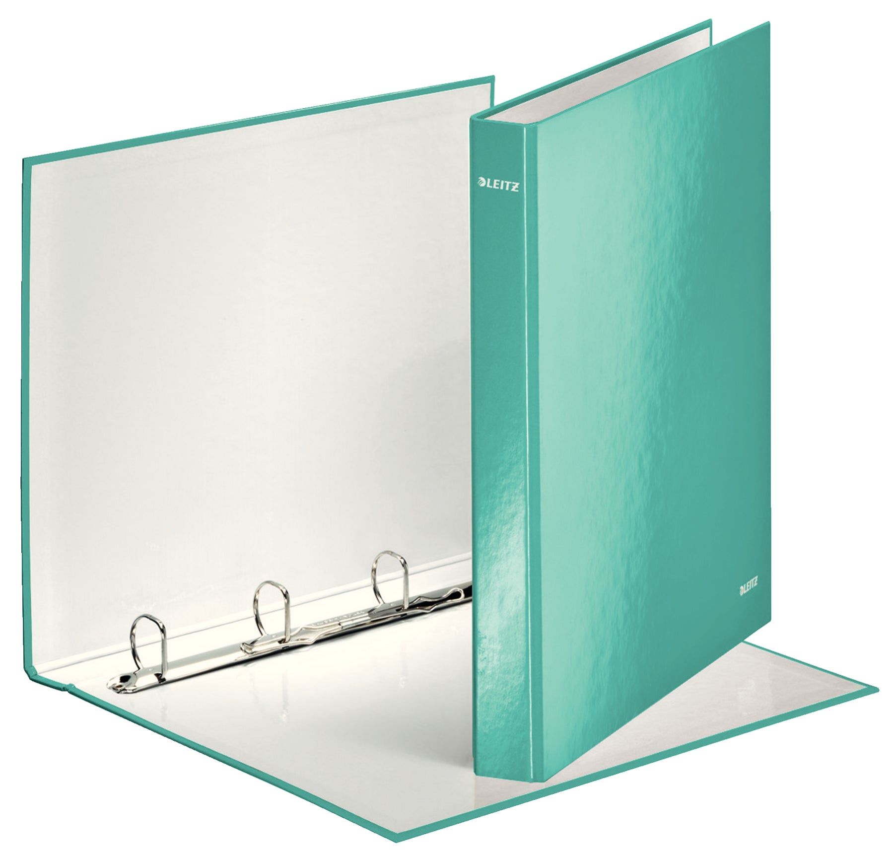 CAIET MECANIC A4 4 INELE 25MM/40MM TURCOAZ METALIZAT WOW LEITZ