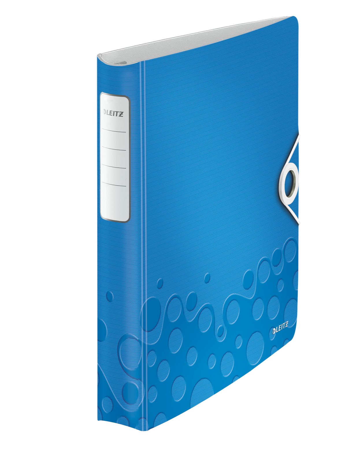 CAIET MECANIC A4 4 INELE 30MM/52MM ALBASTRU SOFTCLICK LEITZ