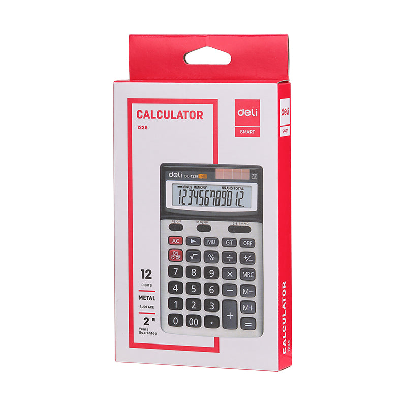 CALCULATOR BIROU 12DIG 1239 DELI