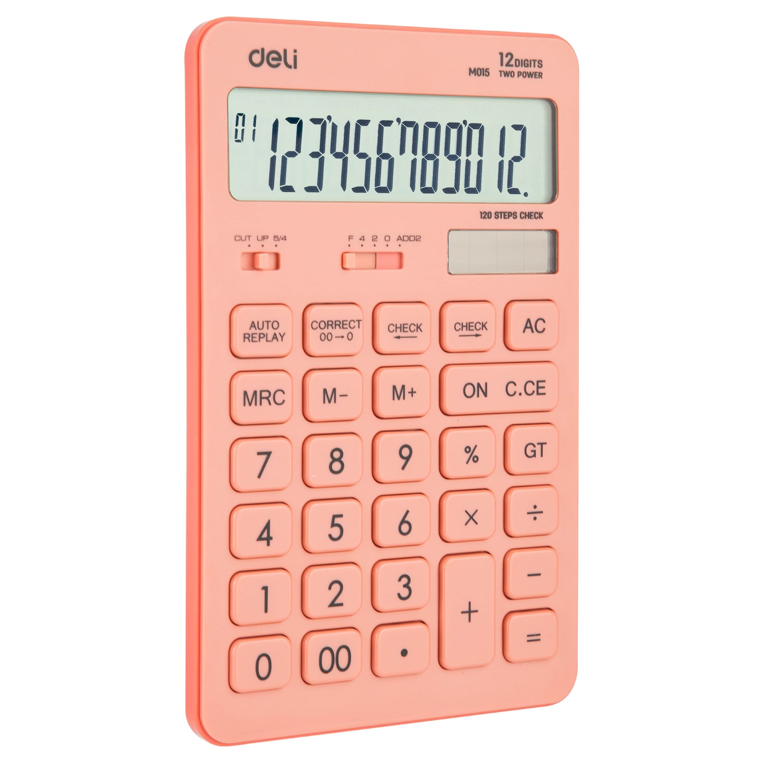 CALCULATOR BIROU 12DIG 1541 ROZ PASTEL DELI