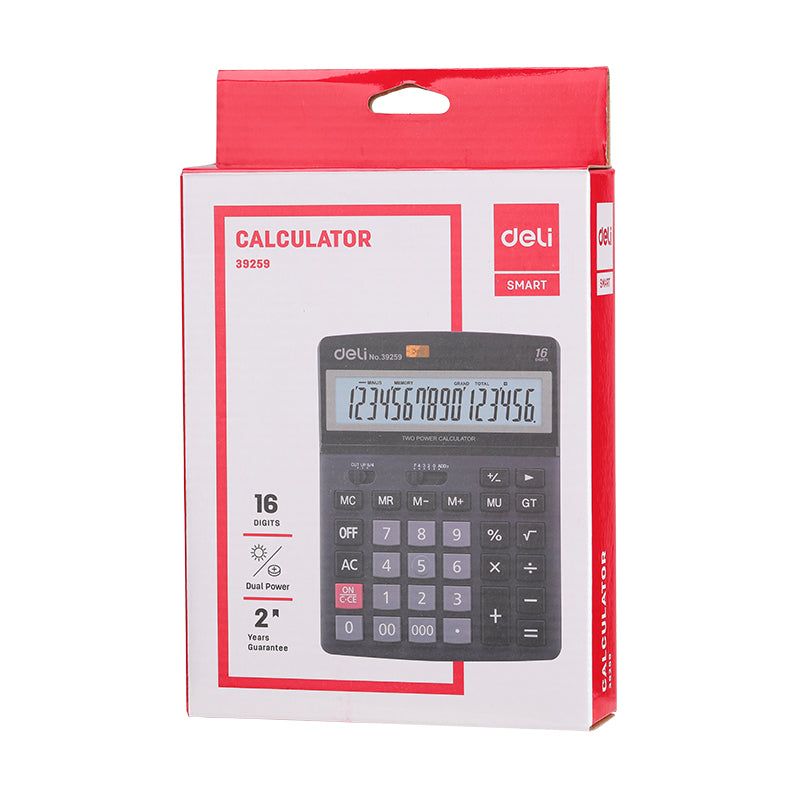 CALCULATOR BIROU 16DIG 39259 DELI