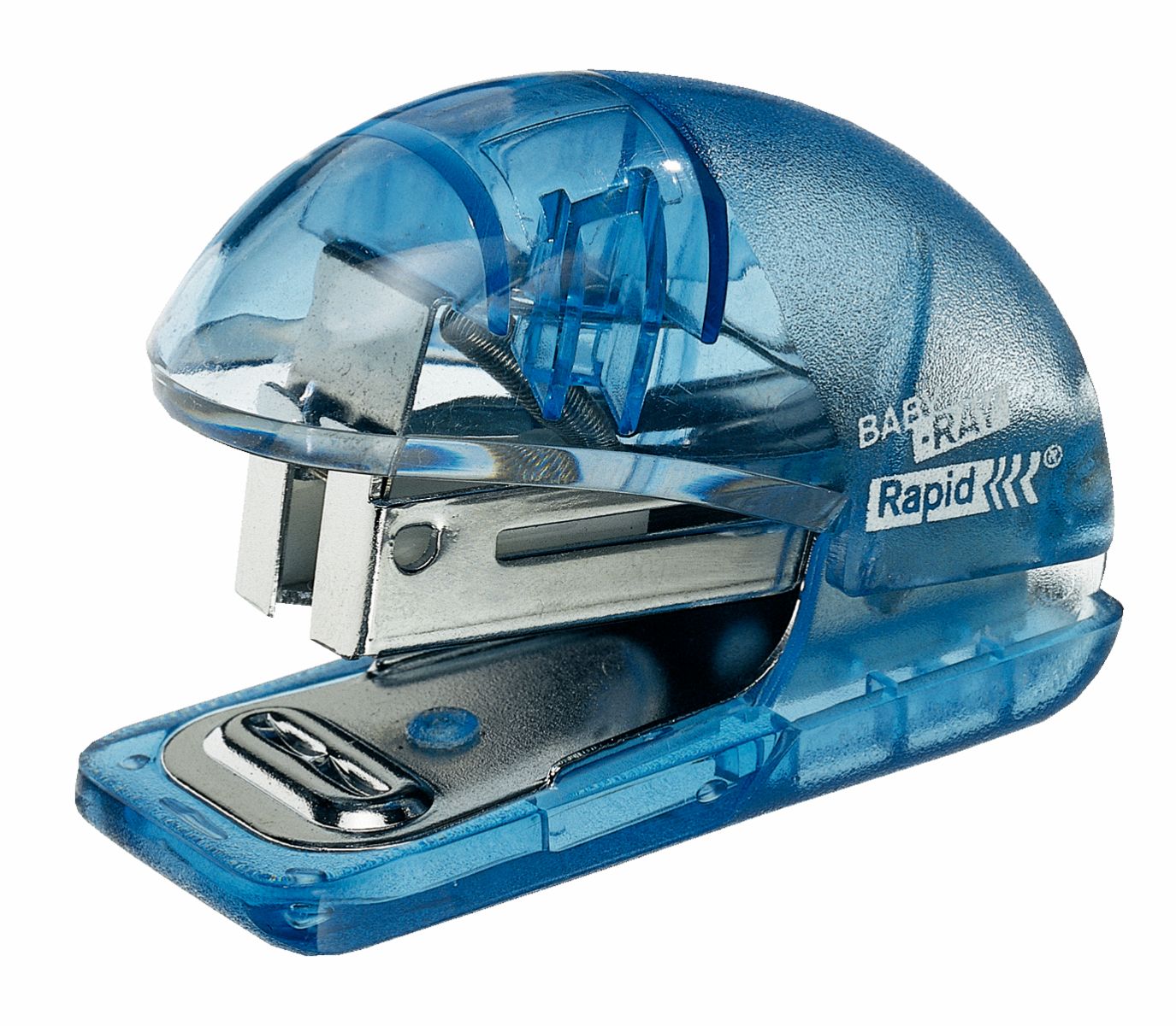 CAPSATOR 10 COLI 24/6 26/6 MINI F4 ALBASTRU TRANSLUCID RAPID