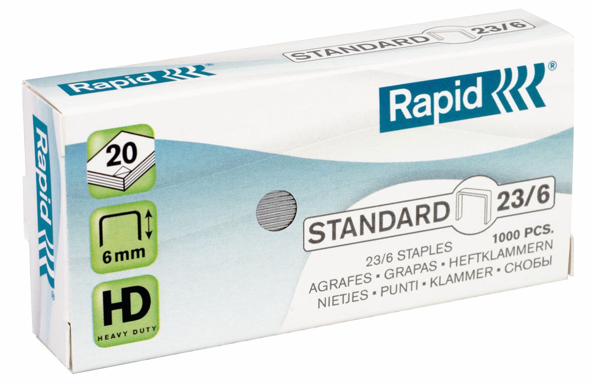 CAPSE 23/6 20 COLI 1000/CUT STANDARD RAPID